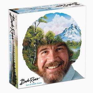 Game Bob Ross Art of Chill ages 12 and up fun for the family NEW